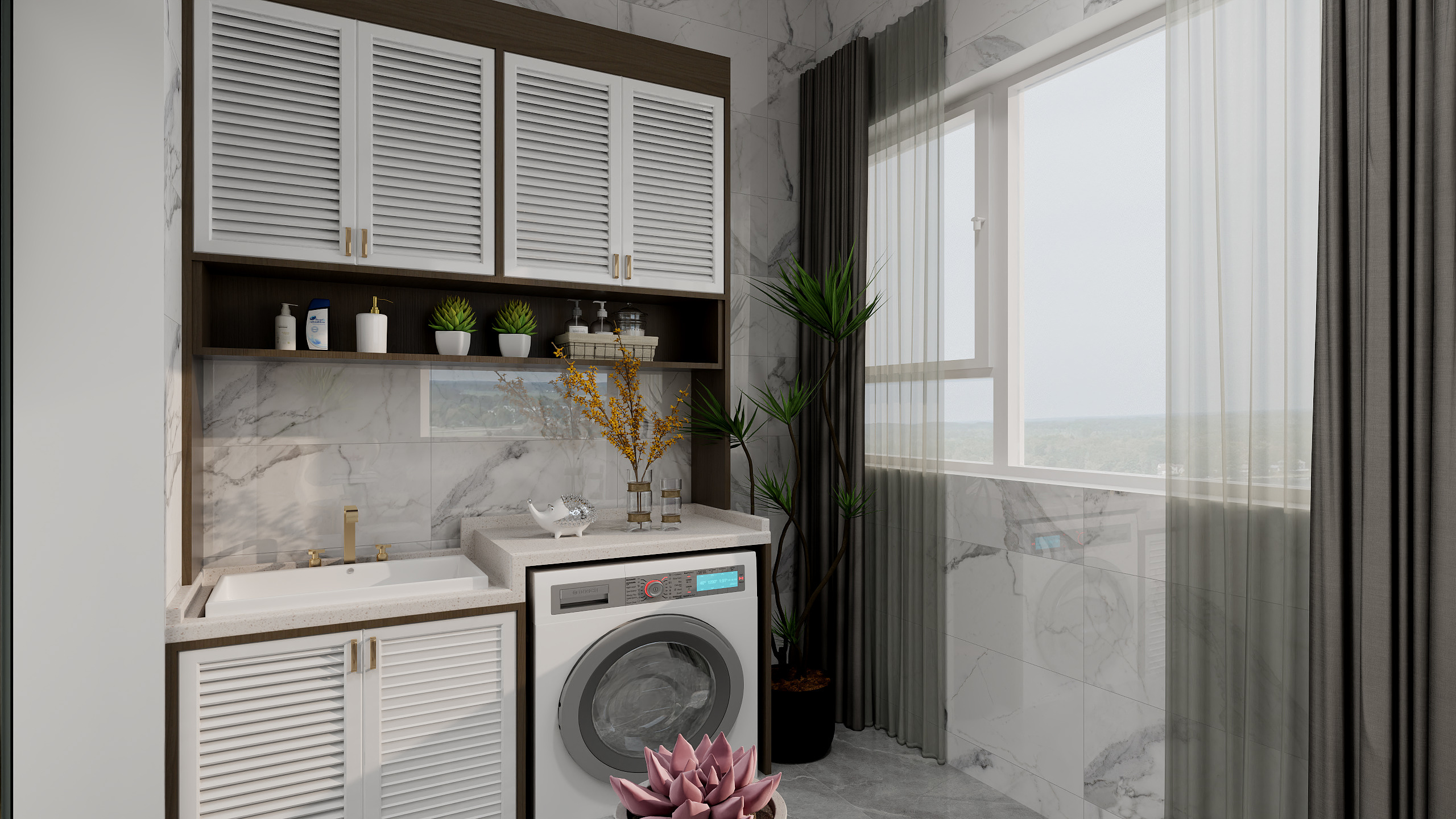 岑韶-保利东湾86㎡2室-装修设计方案