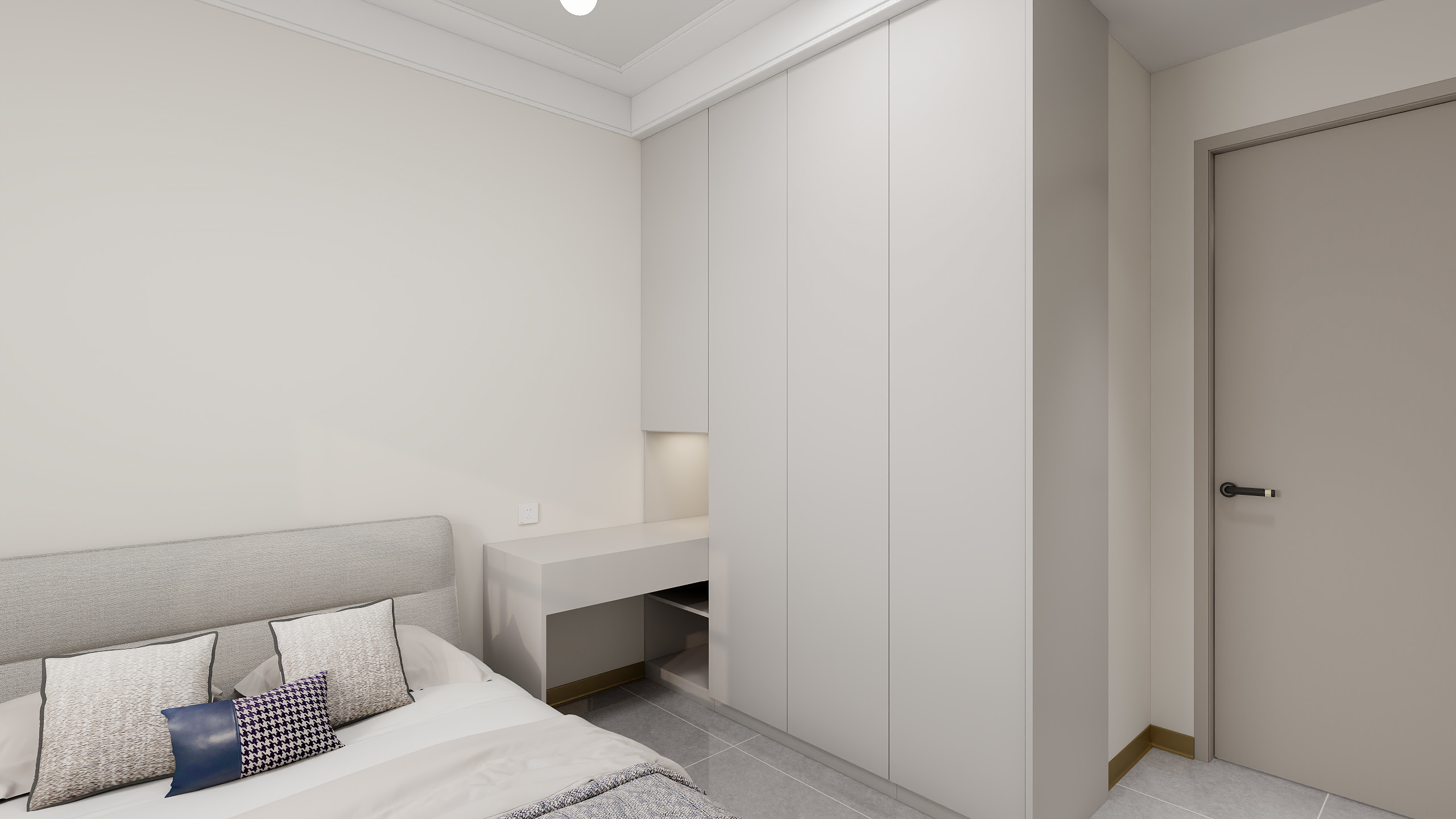 朝远装饰-御湖北苑100㎡2室-装修设计方案