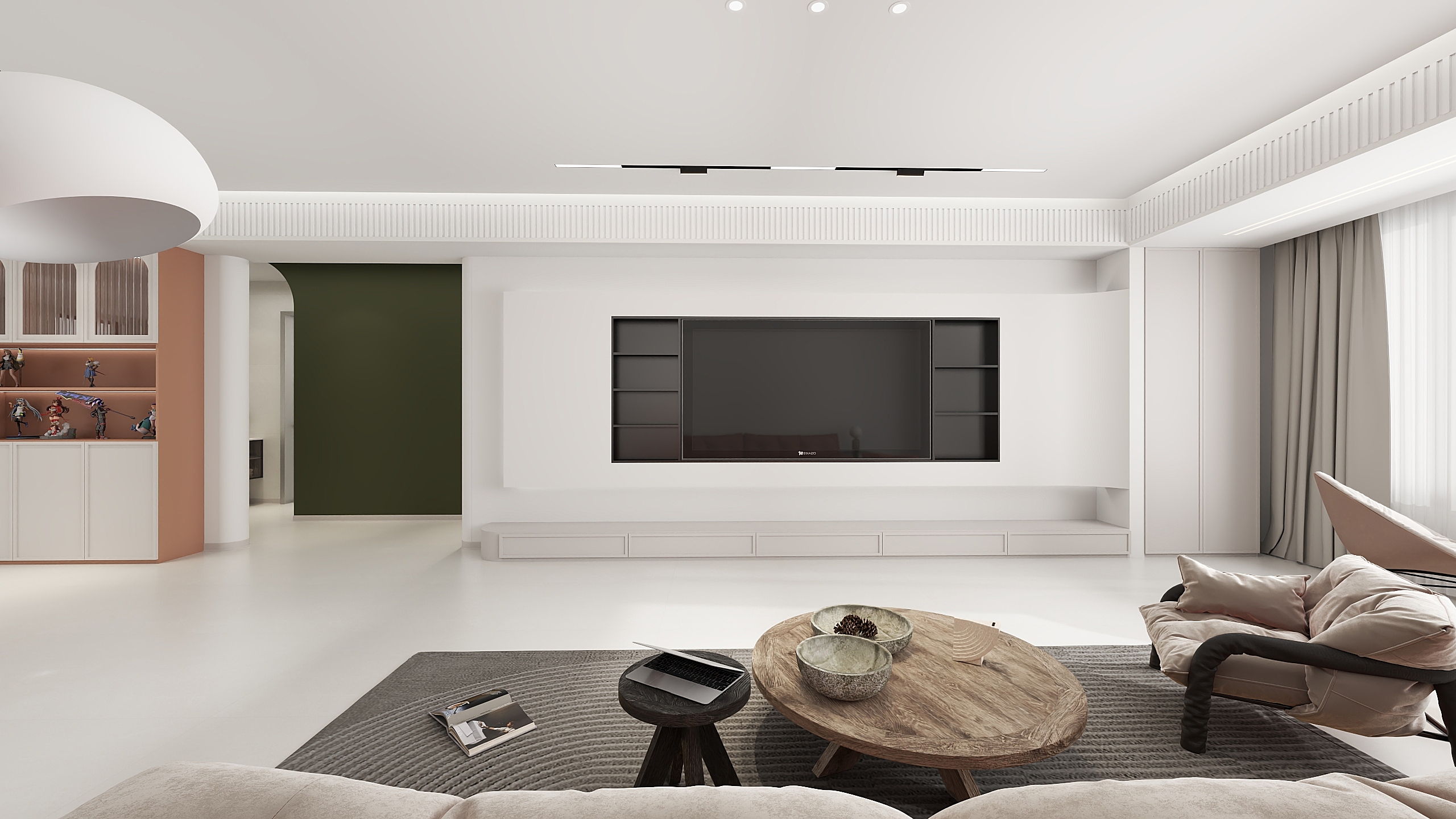 设计MENG-混搭 三室一厅两卫一厨 150平-装修设计方案