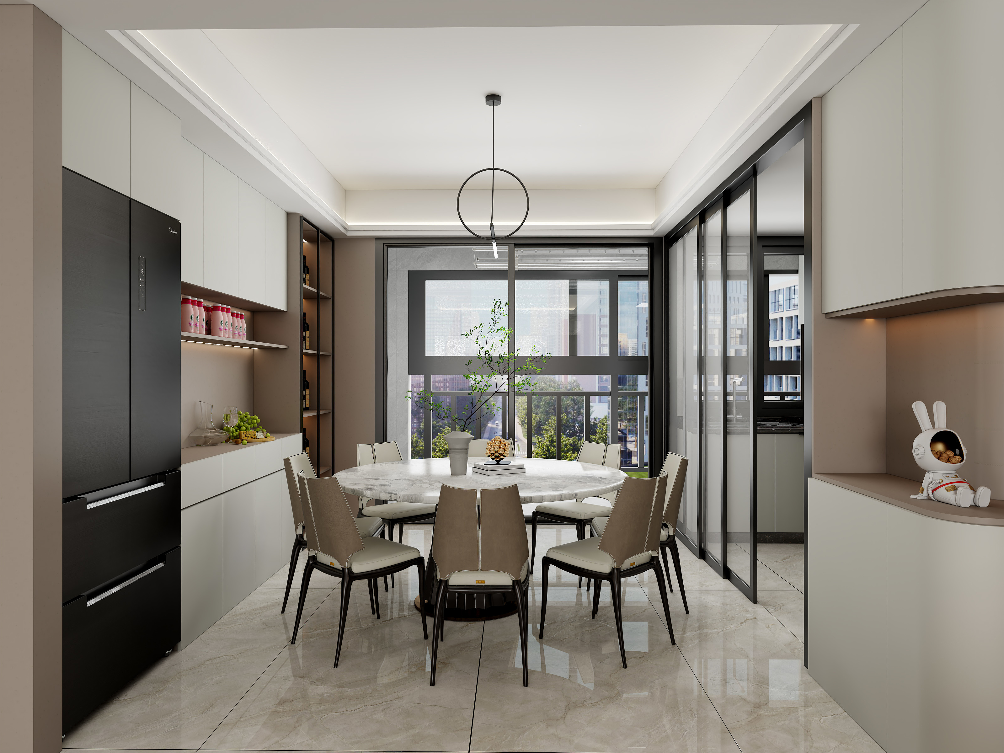 鸿佳室内装饰-城市公园装修效果图