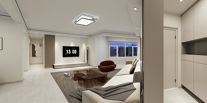 辉腾家装建材城-信达玺园 127-装修设计方案