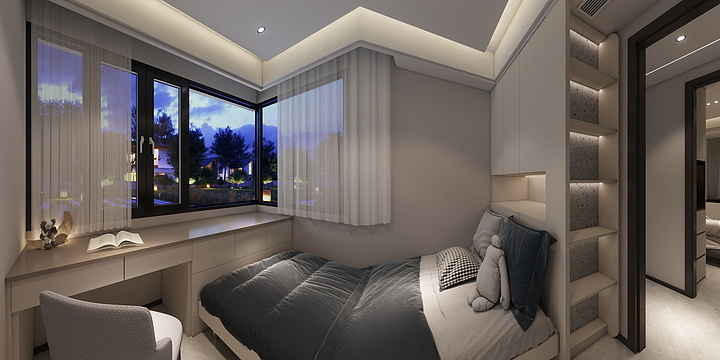 张正斯基-邦泰政务壹号院G4-129-装修设计方案