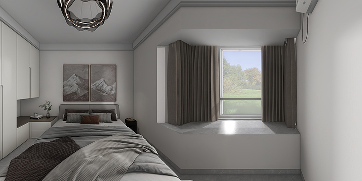 捷西设计SQHF-印象山水13-22-2-装修设计方案