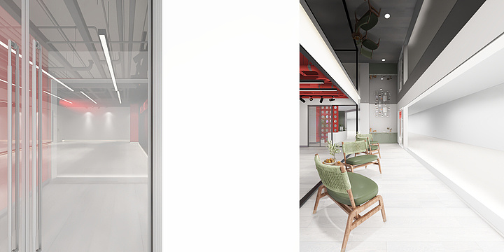 设计师梁来源-ME舞蹈-装修设计方案