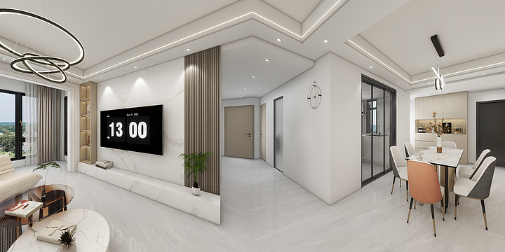 旭弘装饰-崇文府彭总雅居-装修设计方案