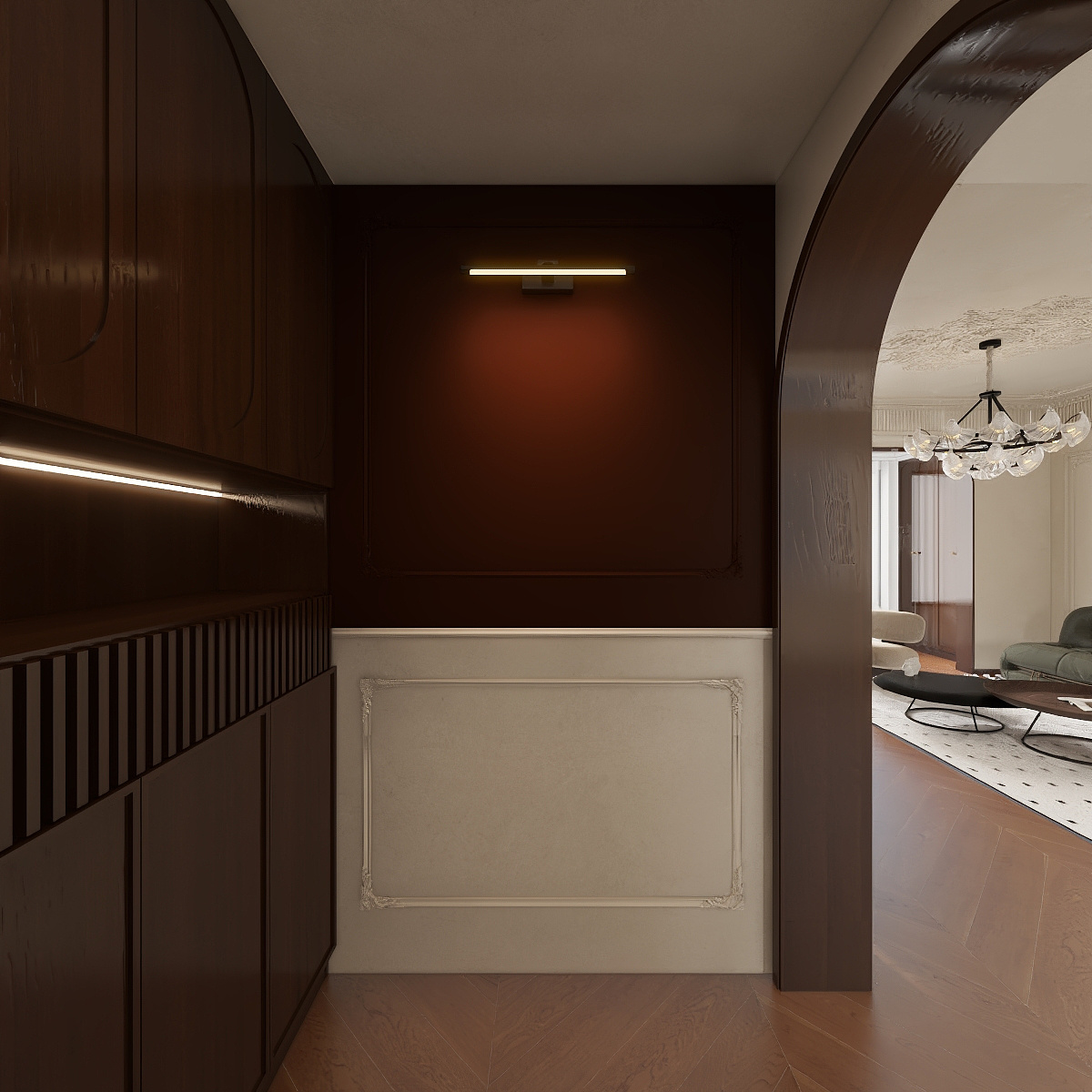 DP视觉表现-河滨尚品147m²四室装修效果图