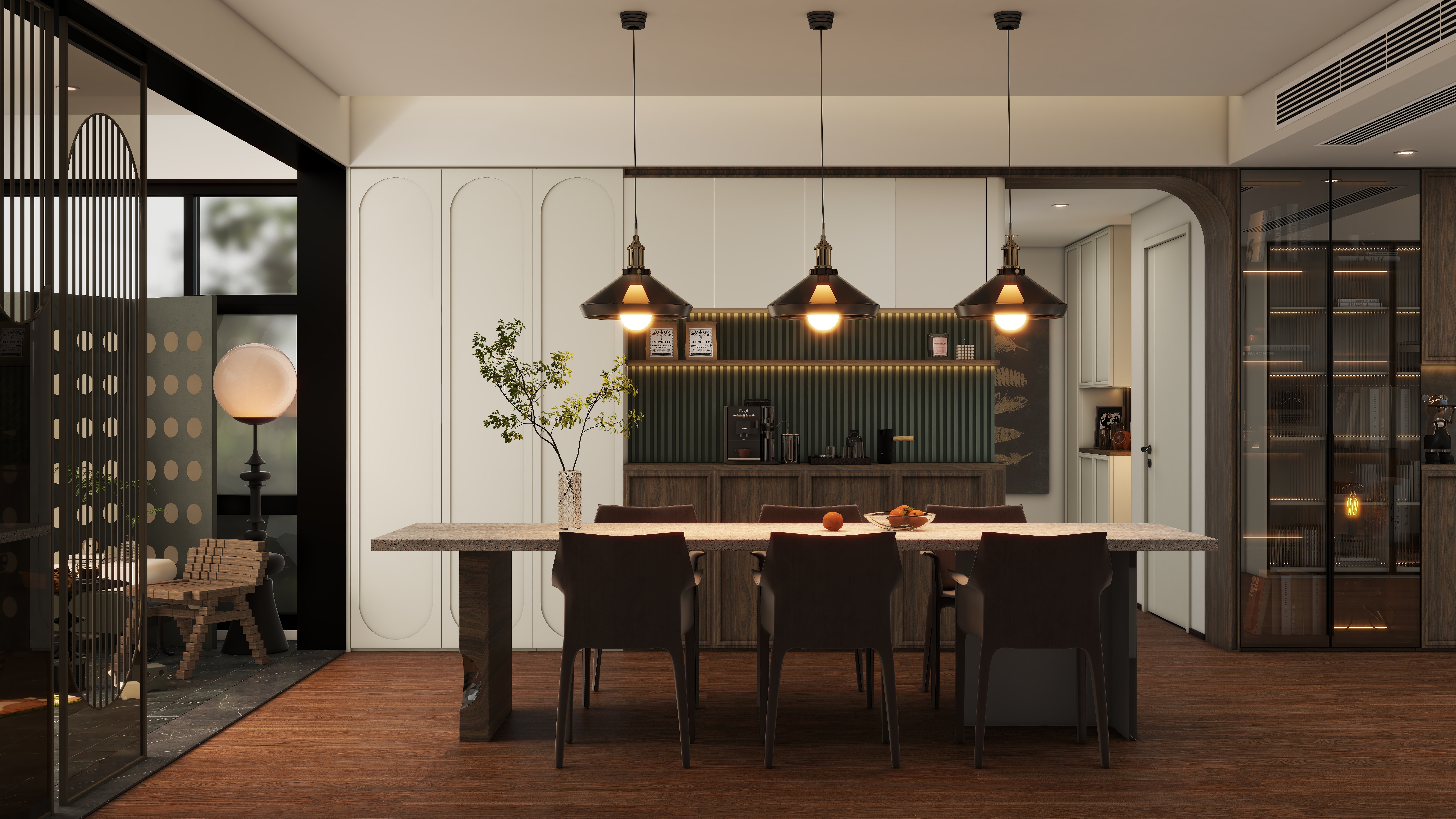 Takaki_M-中古风-圣象·空间定制方案-装修设计方案