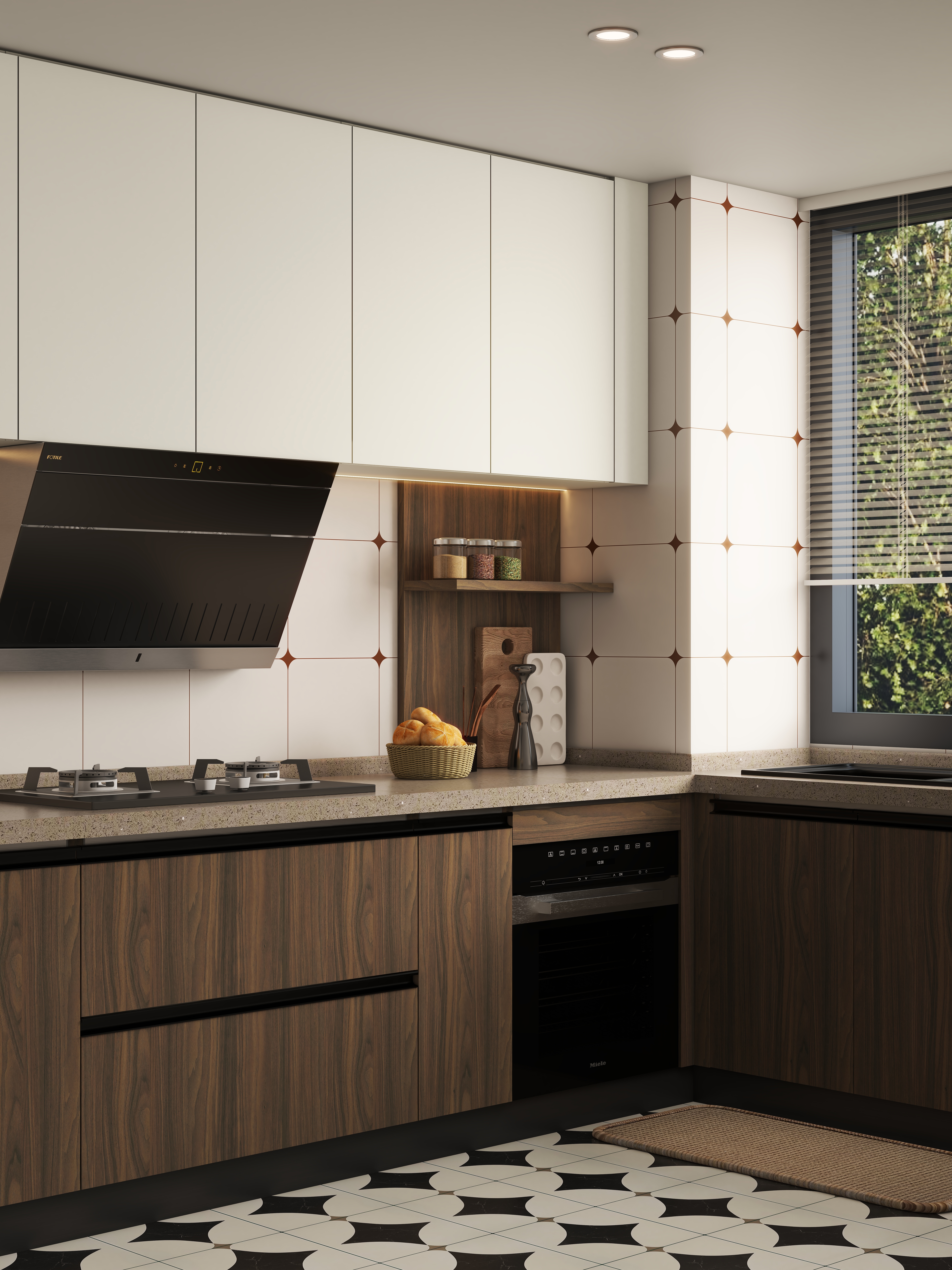 Takaki_M-中古风-圣象·空间定制方案装修效果图