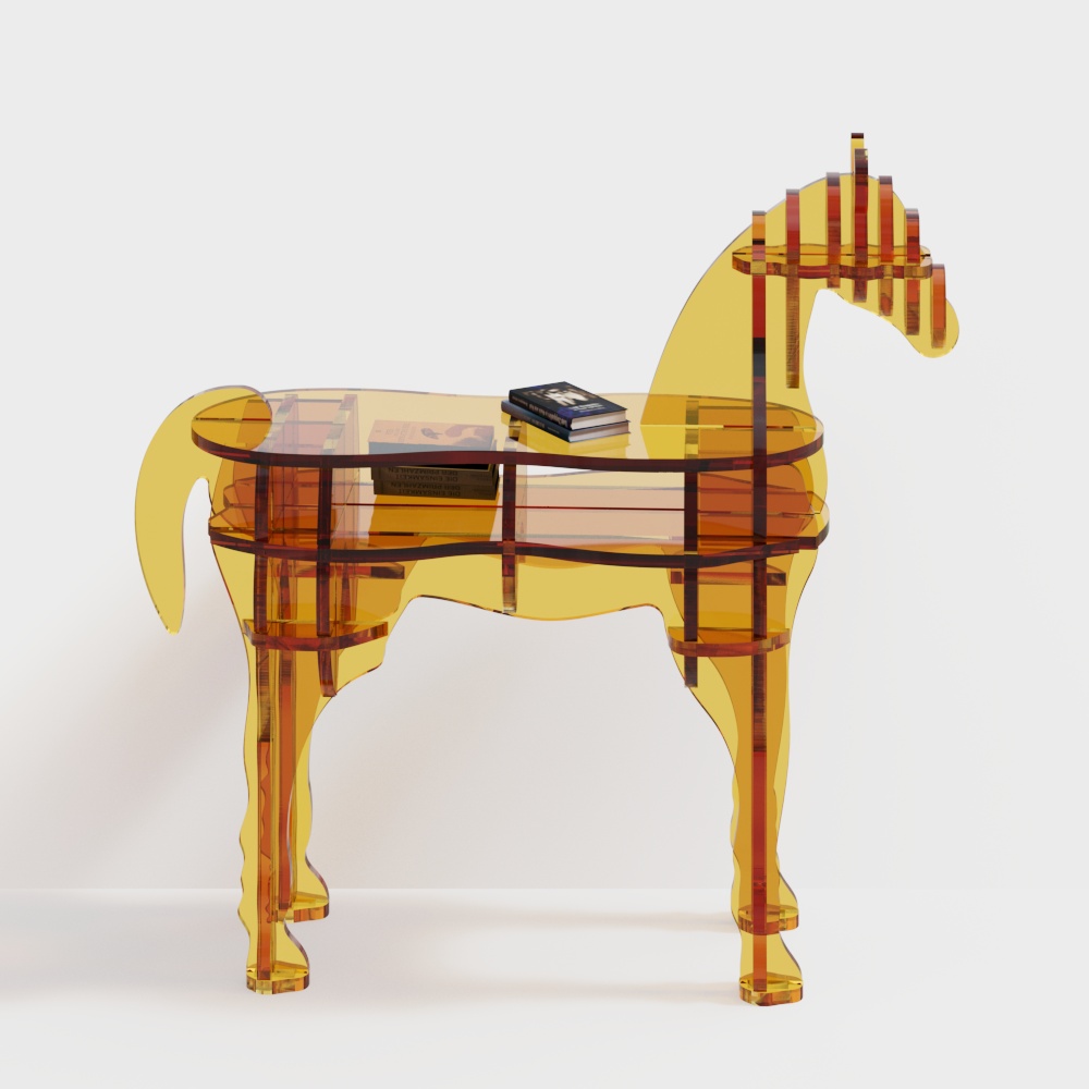 Pony shelf3D模型
