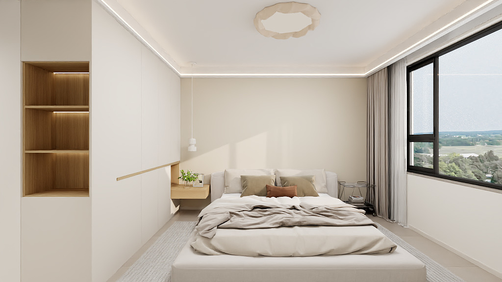 188****5904opjR-奥林城市花园18-3-706（原木奶油系）-装修设计方案