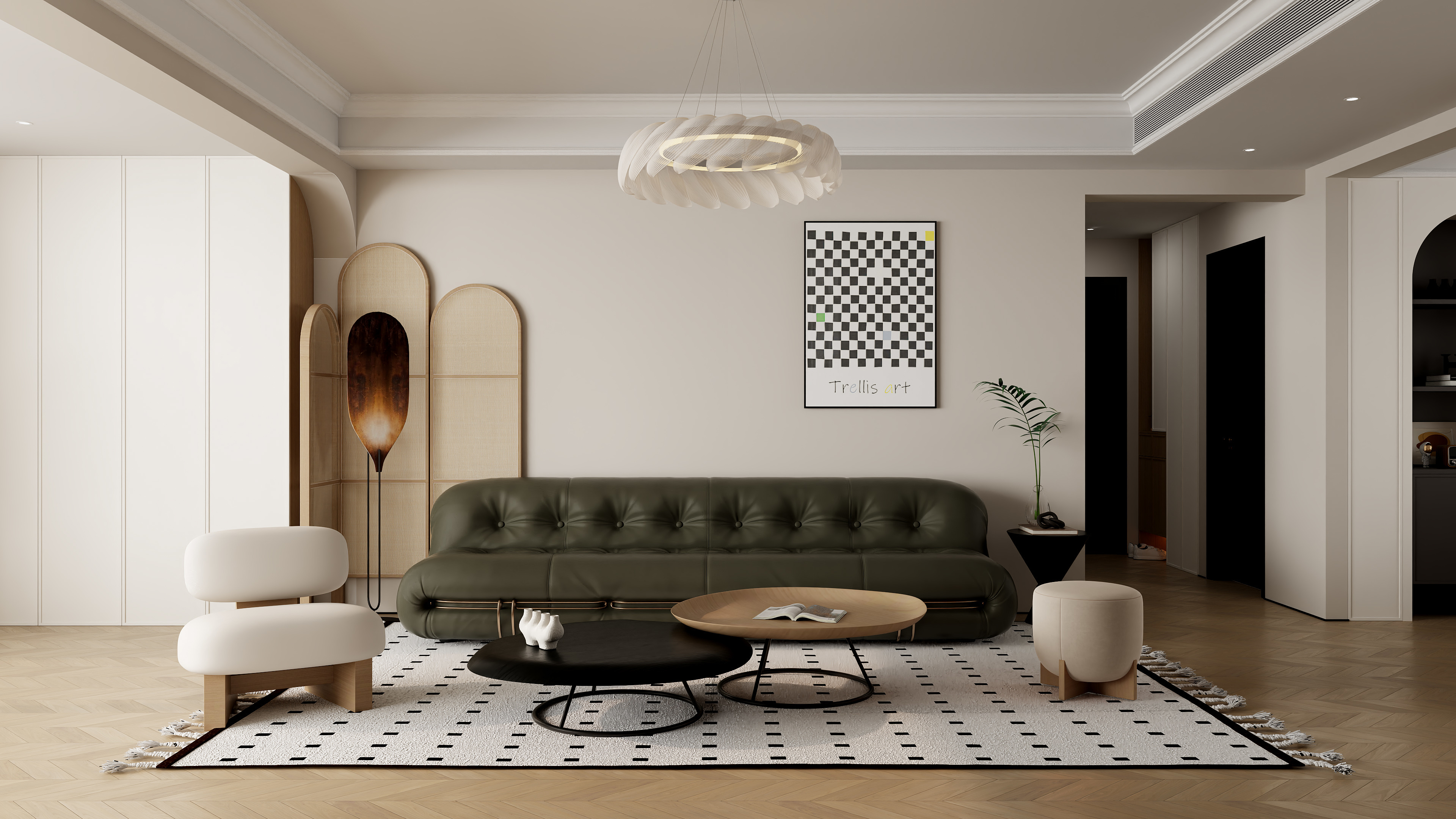 有点设计事务所-金府外滩154㎡装修效果图