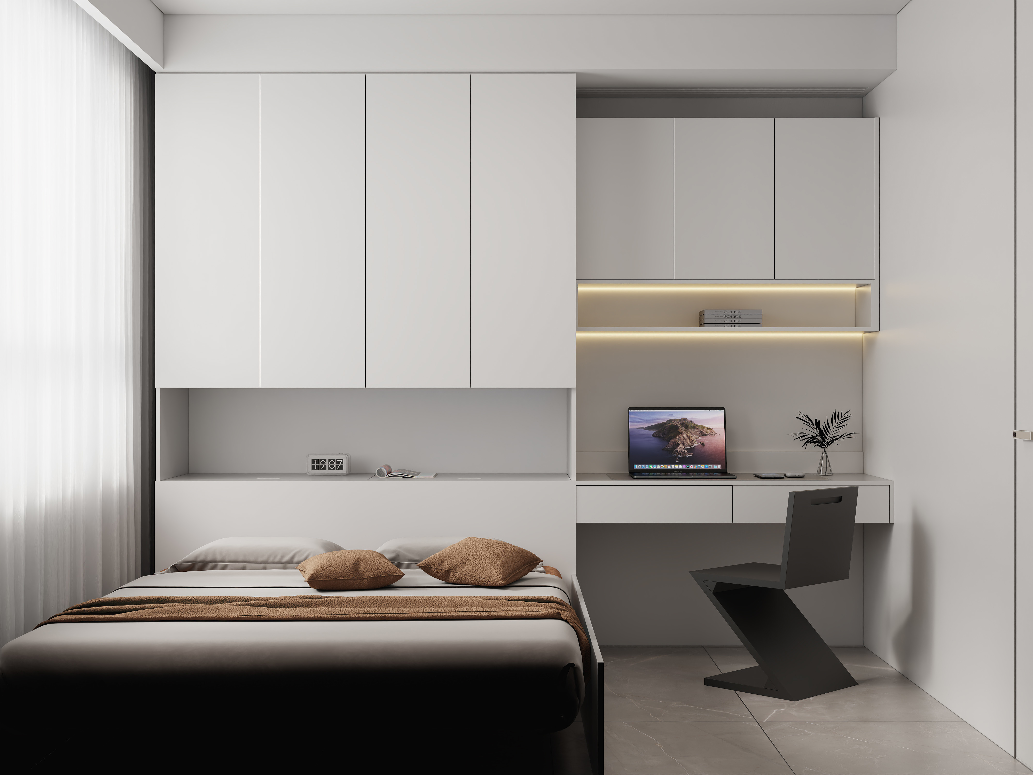 江苏东海诗尼曼鲁鸿福-江苏东海--复式--现代极简--230m²-装修设计方案