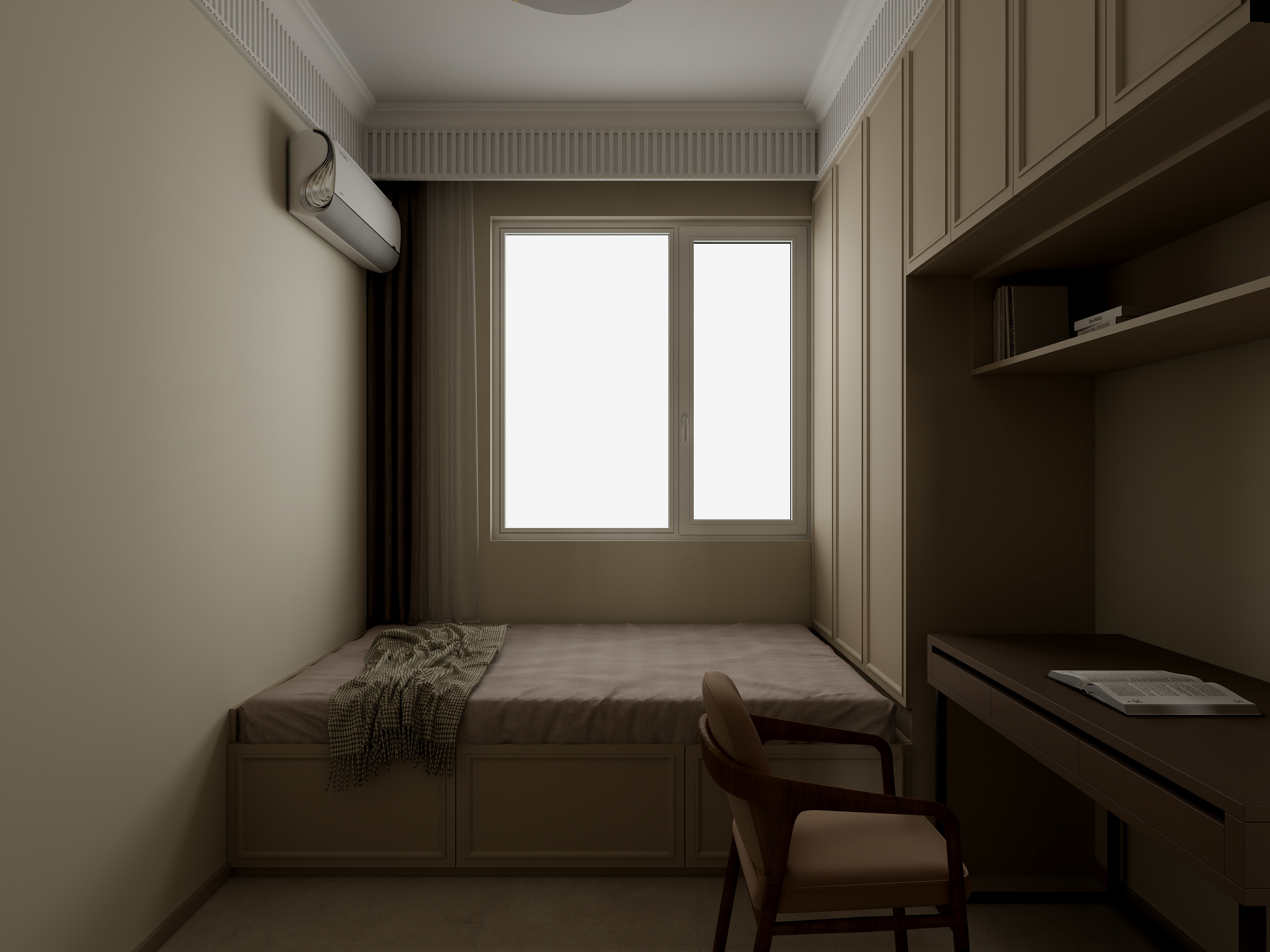 有点设计事务所-万科紫台109㎡装修效果图