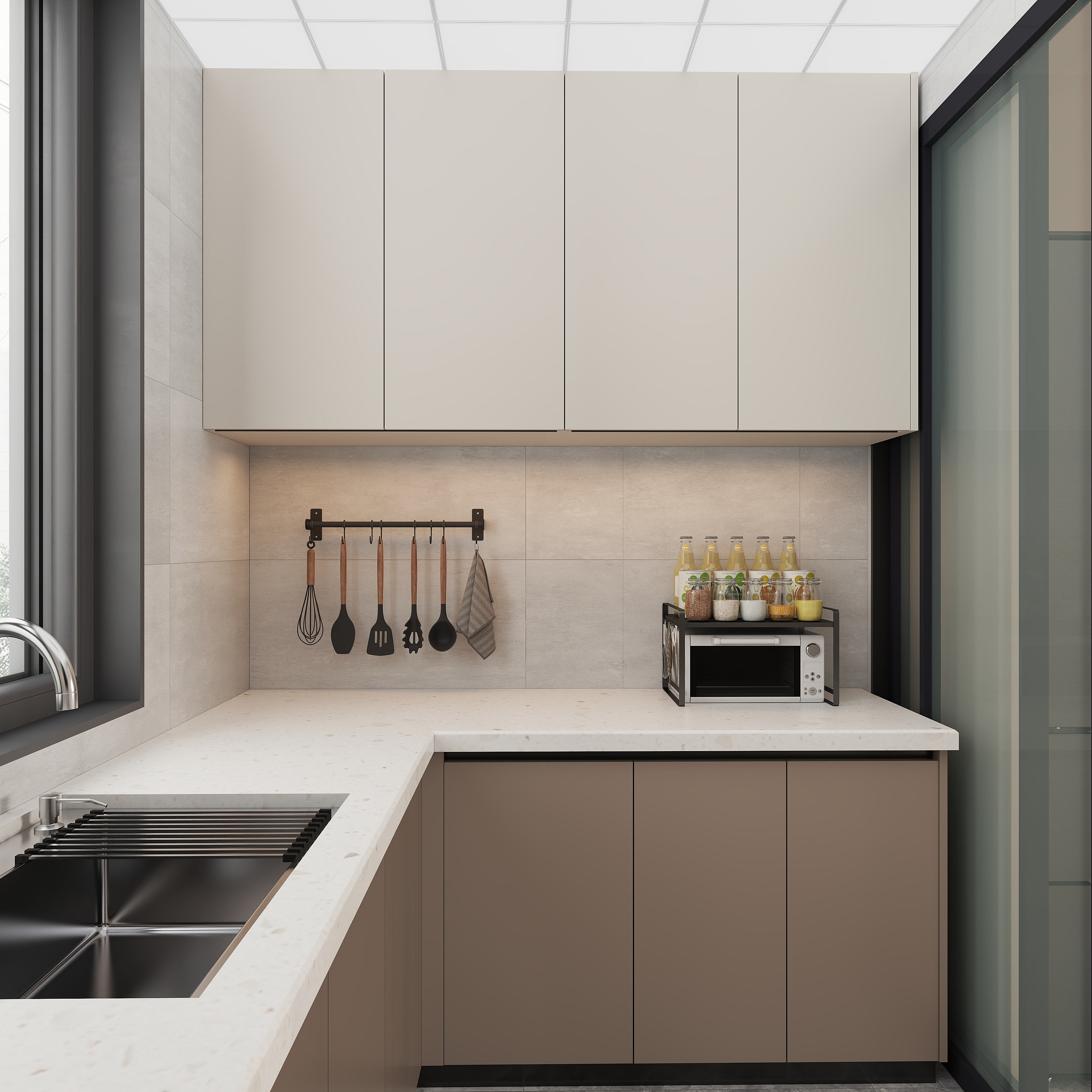 惠同学Designer-97㎡2室装修效果图