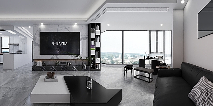 张帆-极少墅二期1栋1303室(1)-装修设计方案