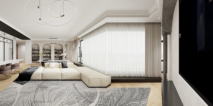 Sugar90-绿地平层-装修设计方案