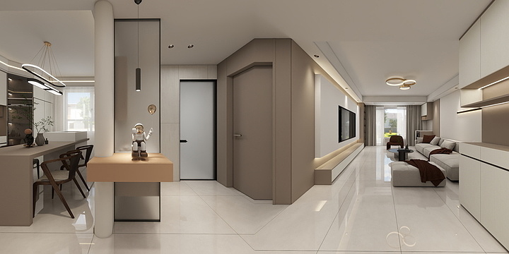 艾菲尔设计工作室-恒昌御府陈女士-装修设计方案