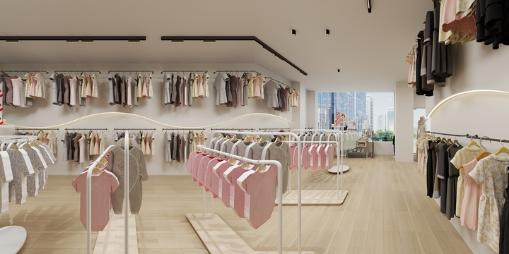 第二种解释-北闸服装店-装修设计方案