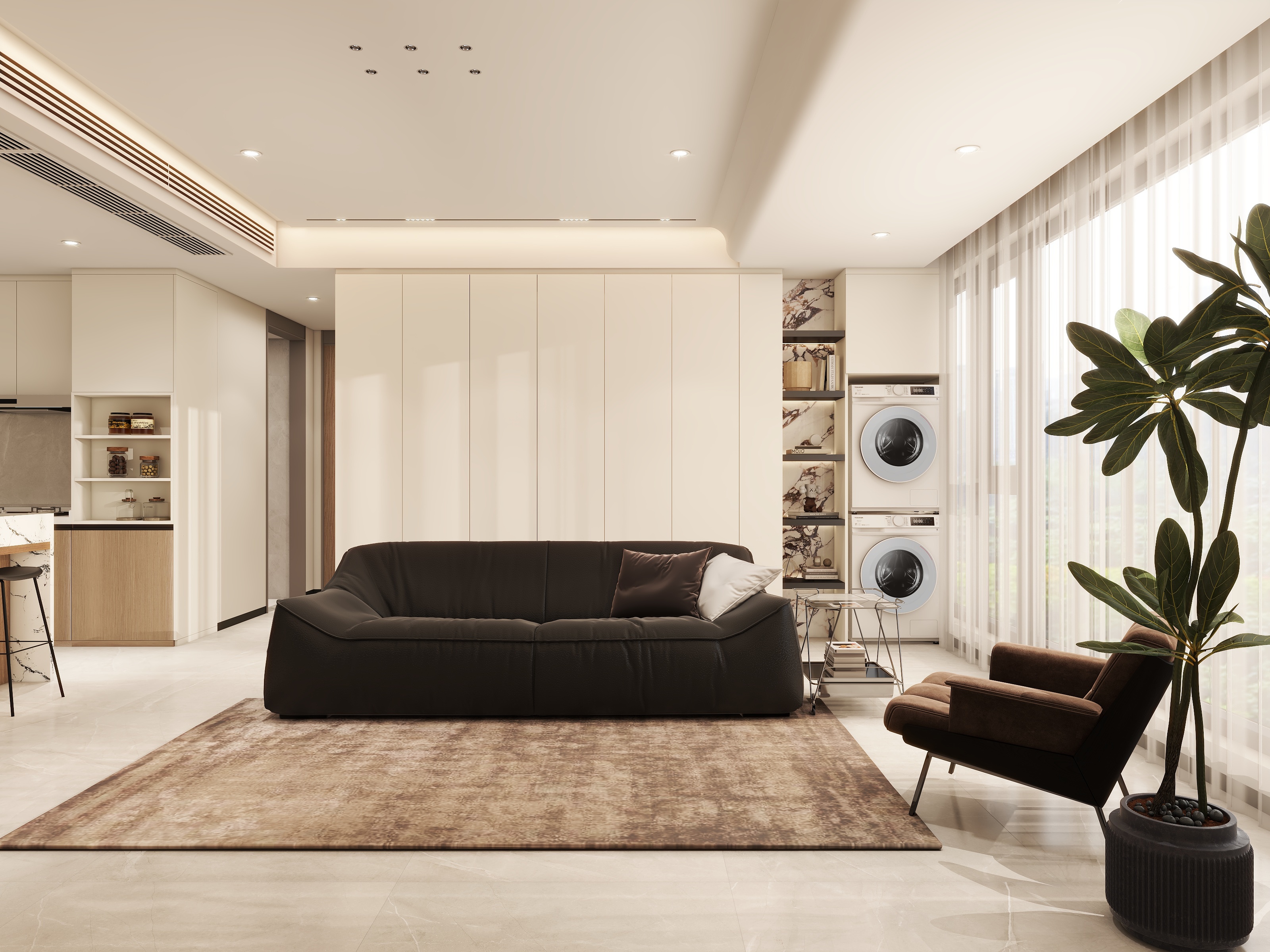 淡永明-现代简约风-装修设计方案