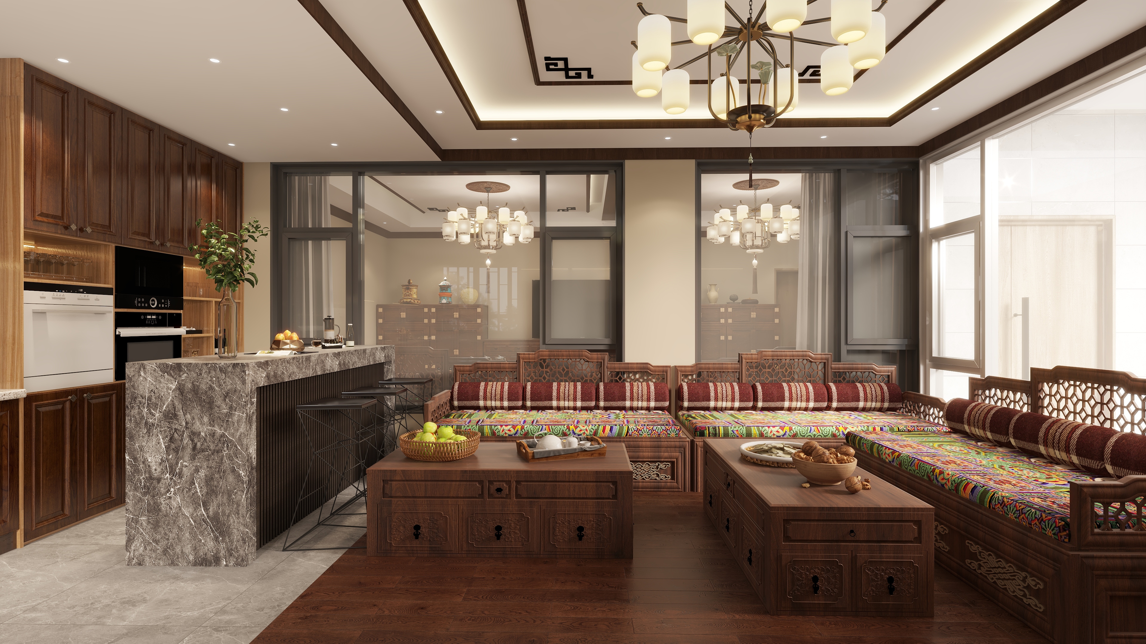 YangL设计-城北安居苑装修效果图