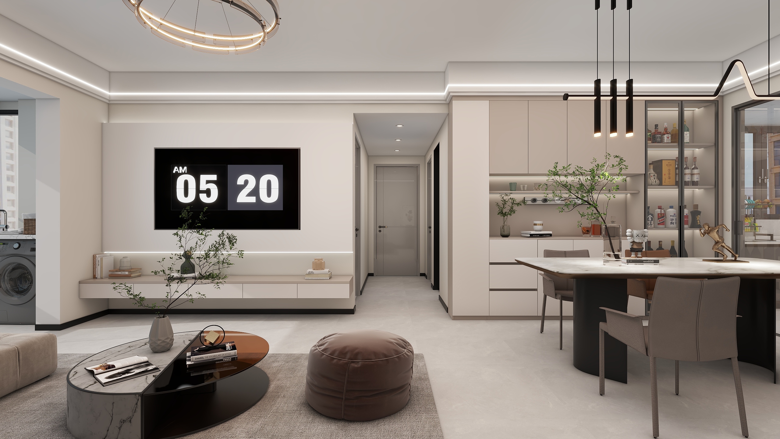 设计一一一一一一一kk-丽江花园103㎡3室-装修设计方案