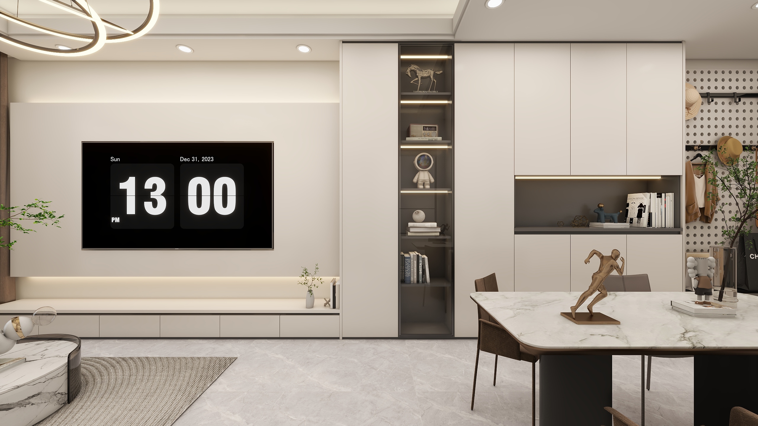 设计师-朱工-深圳-华富65m²平层住宅-装修设计方案