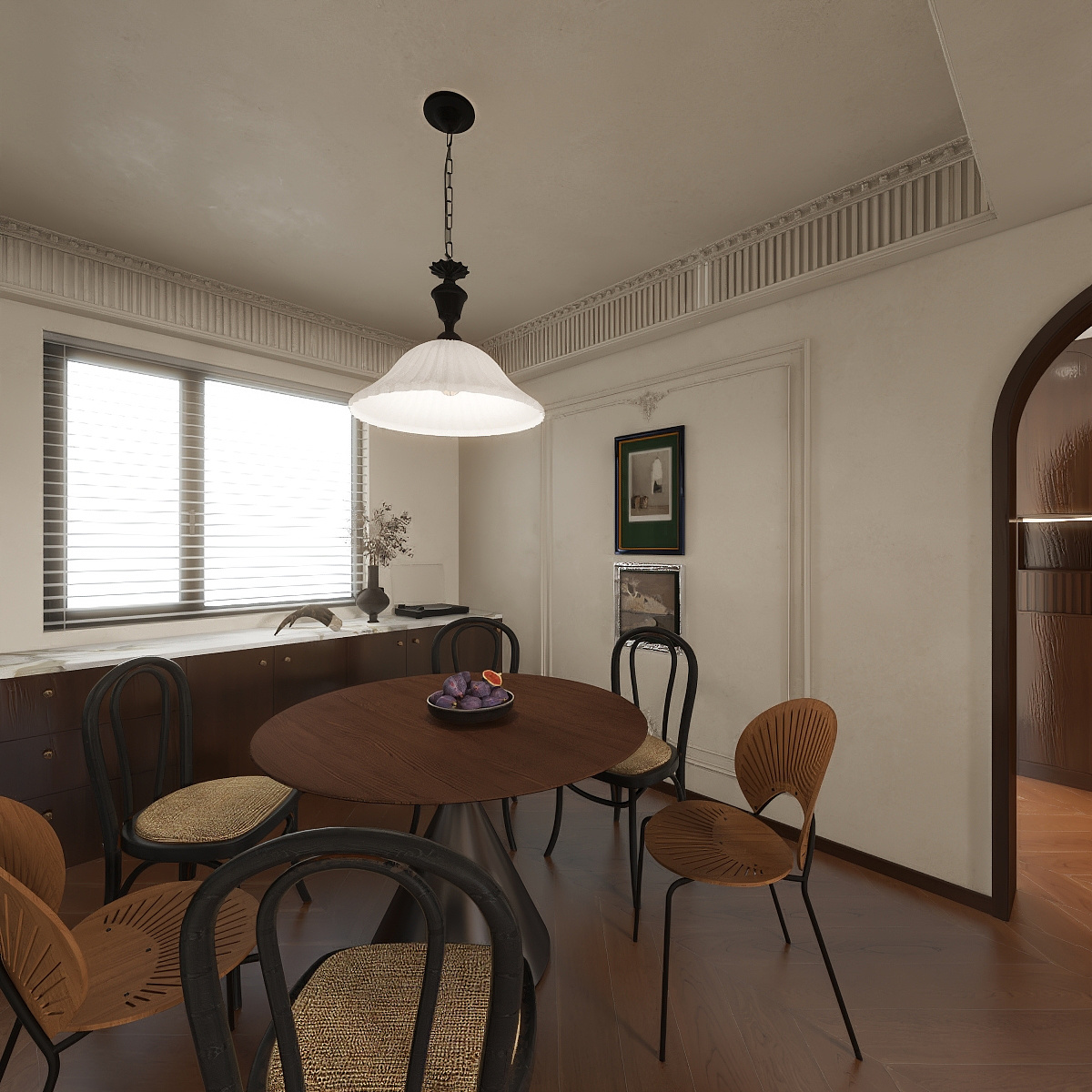 DP视觉表现-河滨尚品147m²四室装修效果图