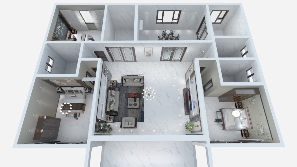 客寓浠城-陈村回族乡-副本-装修设计方案