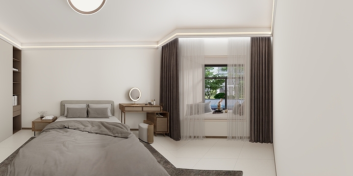 逸苏韩舍-原木风-装修设计方案