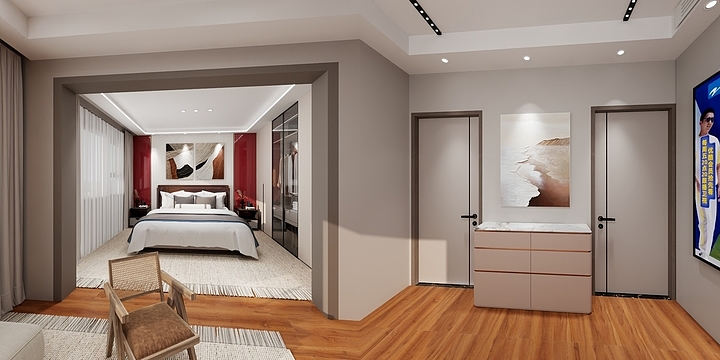 天门东盛装饰-丰发小区31㎡2室-装修设计方案