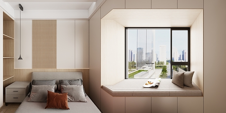 say游标卡尺不估读-金沙湖畔87㎡3室-装修设计方案