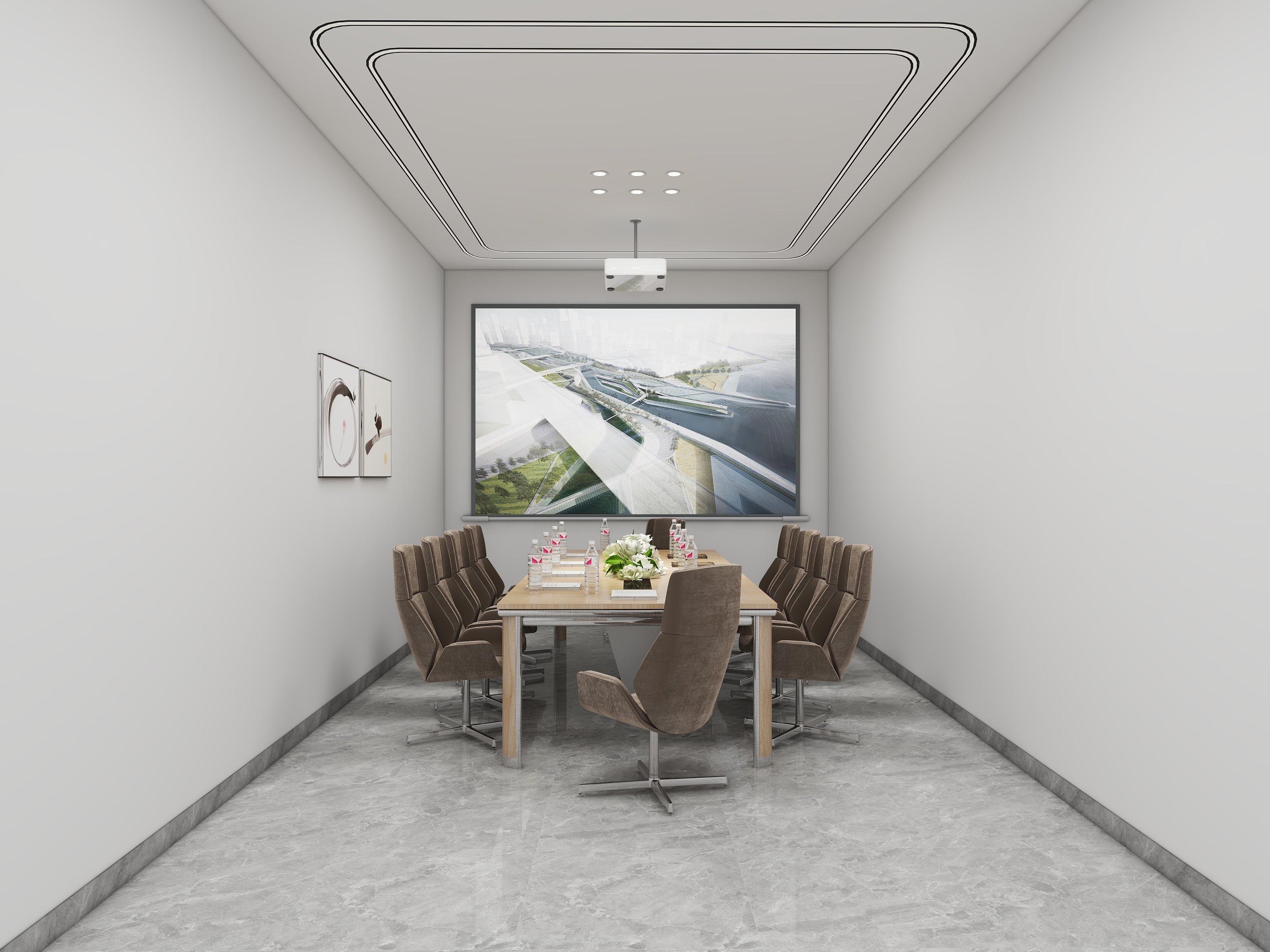 小杰designer-保利幼儿园会议室-装修设计方案