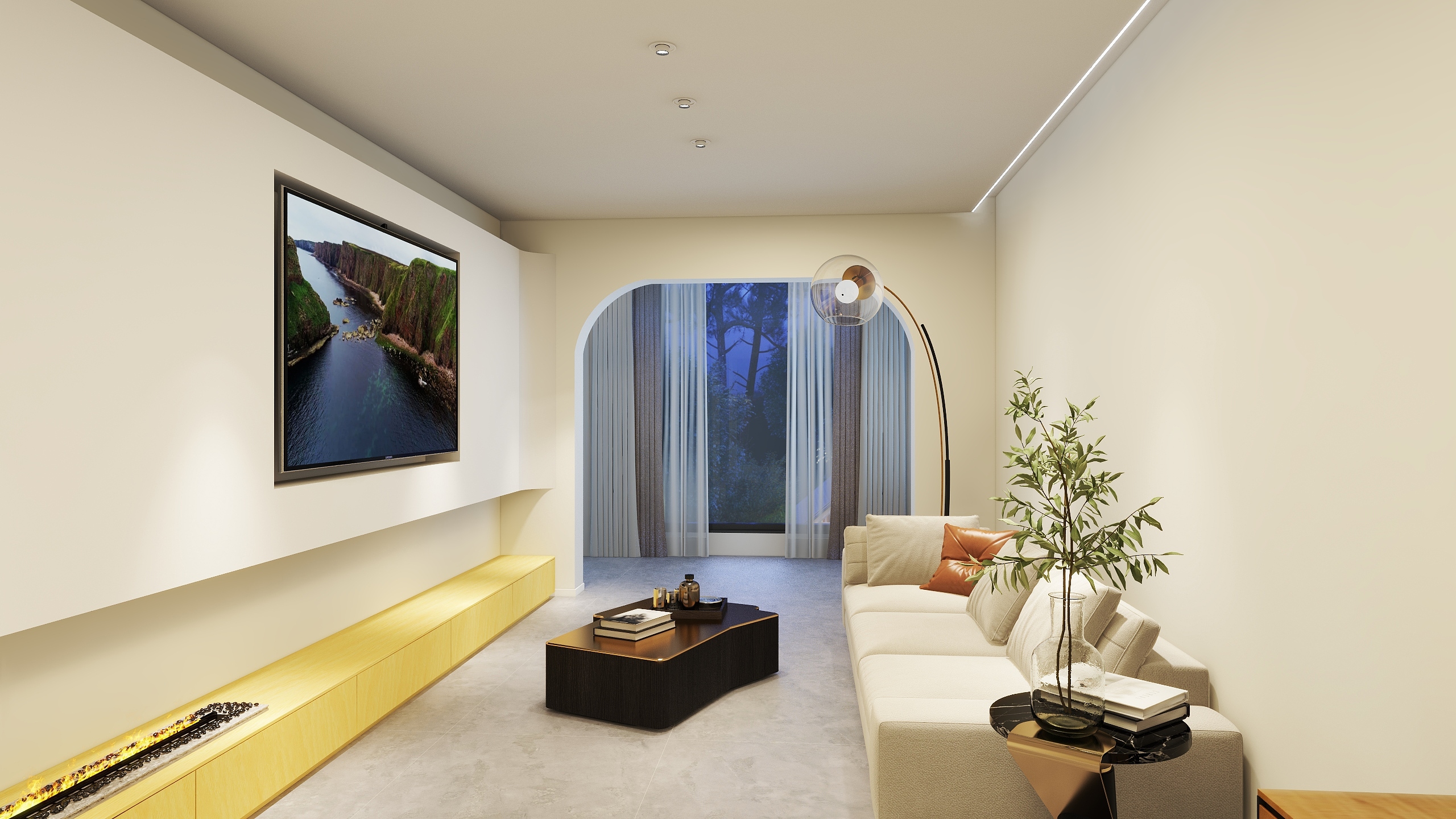 FEE-design-如皋书香雅苑-装修设计方案