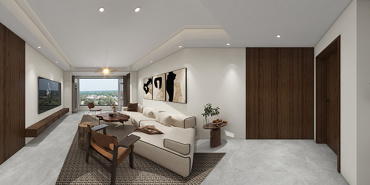 嵇木咏道-海城公园里 -装修设计方案