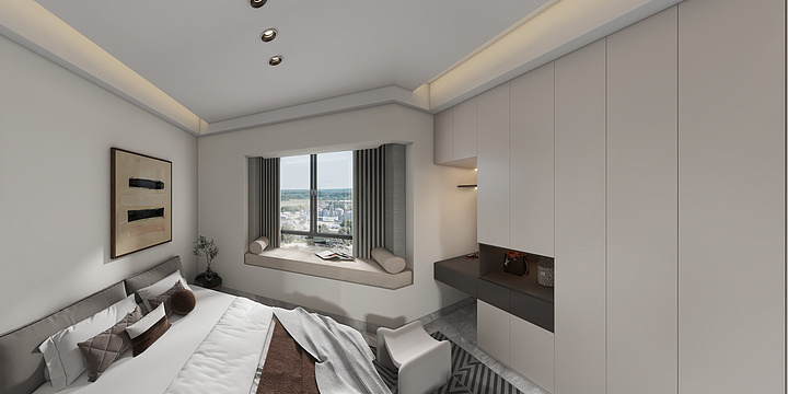 捷西设计SQHF-山水北苑3-15-B方栋哥-装修设计方案