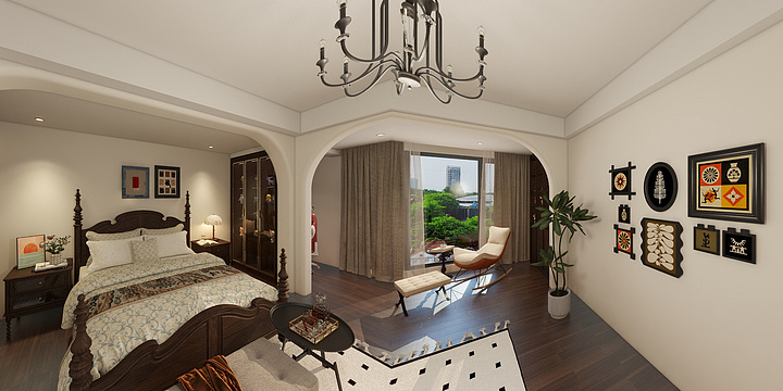 夜幕曦-维也纳森林别墅-装修设计方案