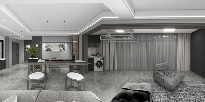 设计Tang~-香汇 9#201-02-装修设计方案