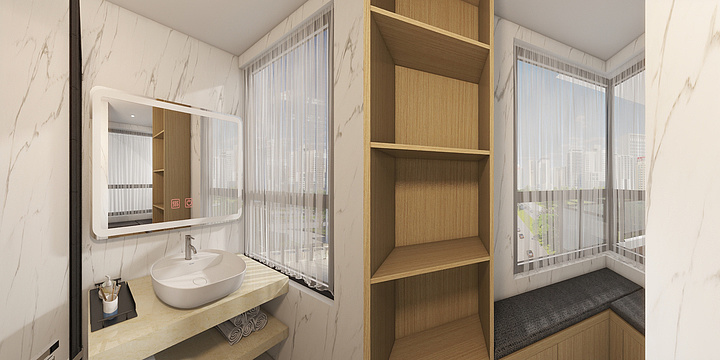 骑士XnmC-黎客酒店客房-装修设计方案