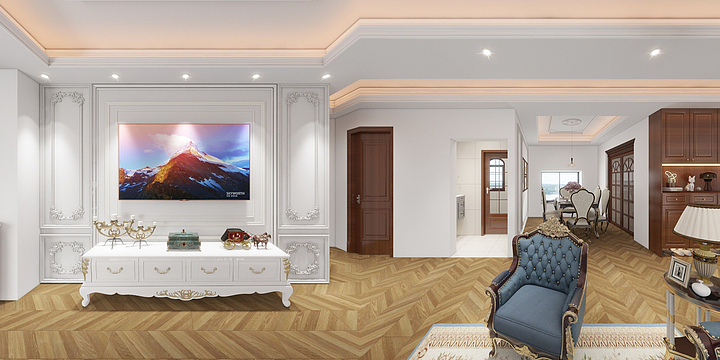 讲风-定制专业等级考核户型-装修设计方案