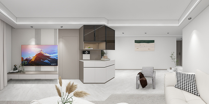 DesignerMs.Ding-蓝波圣景15-904-装修设计方案