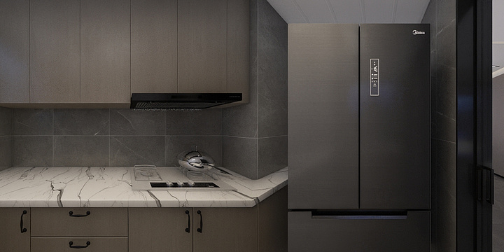 晚安焦茶-128户型-装修设计方案