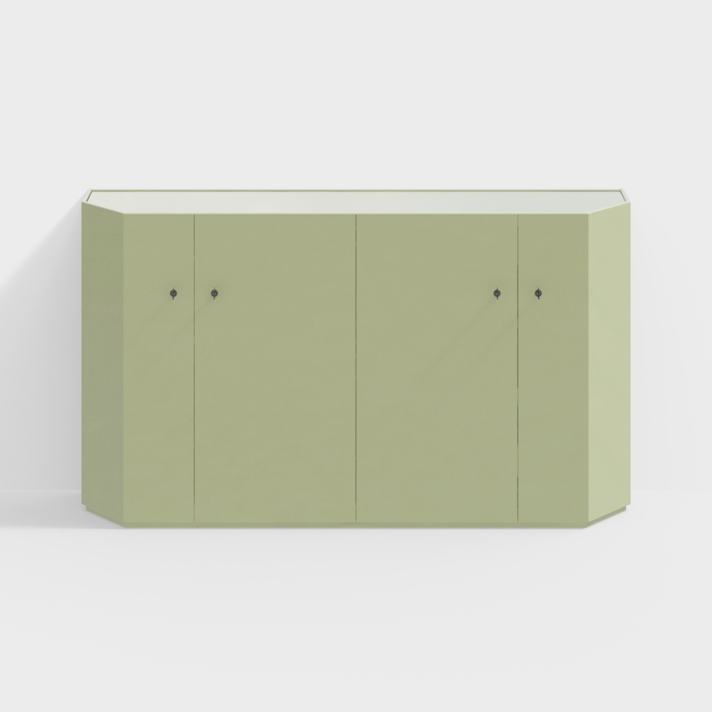 Cassina w51 bramante Green locker3D模型