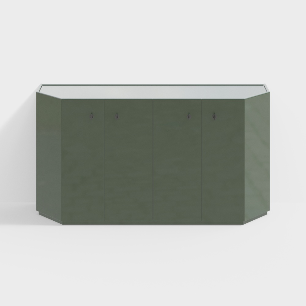 Cassina w51 bramante Green locker3D模型