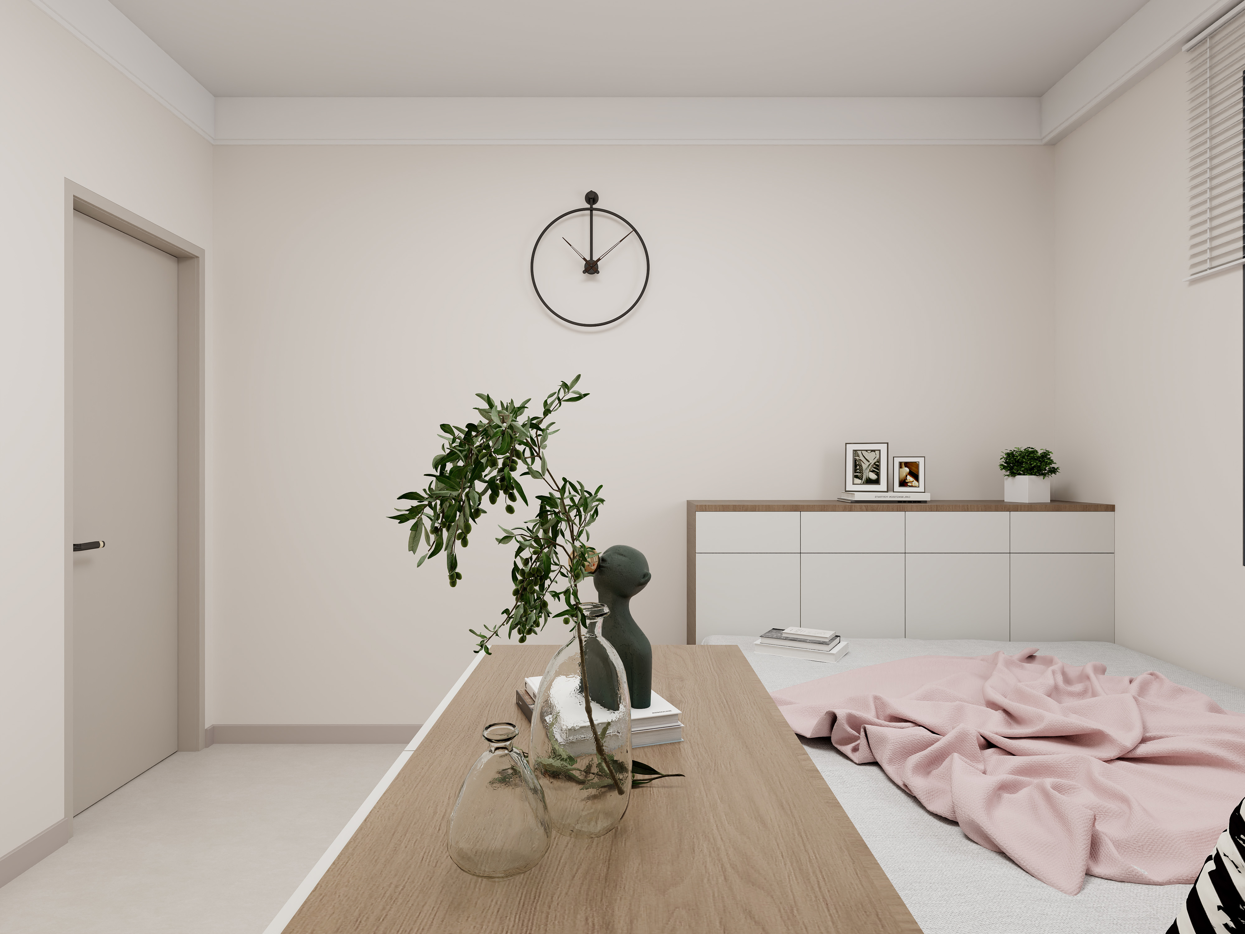 艺雅丽-127平奶油风 一层儿童房装修效果图第1张