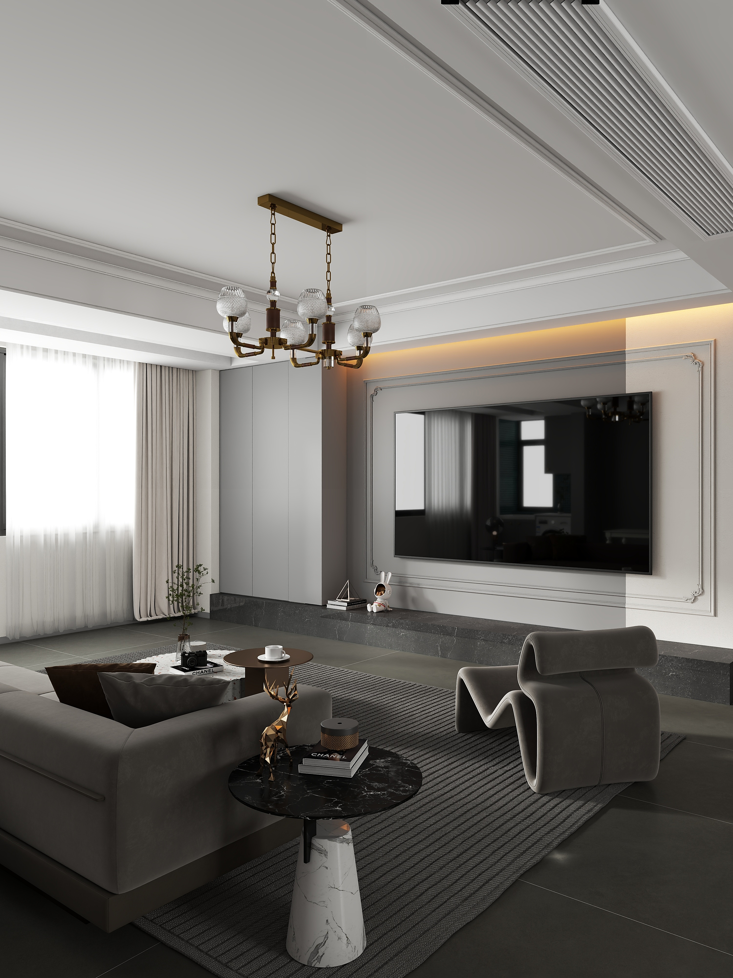 设计师IuKe-125㎡3室-装修设计方案