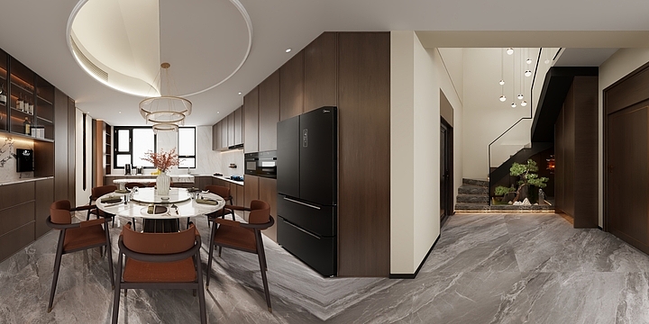 cc程珂-新中式后现代-装修设计方案