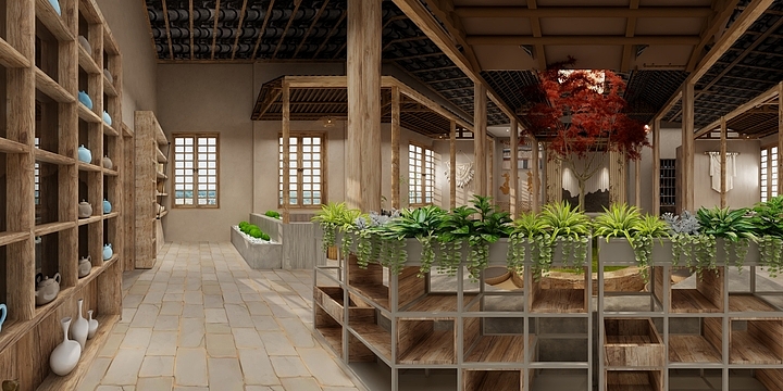 曲靖爱美家装饰工程有限公司-亦资孔老街上红色文化馆2024-05-01-副本-装修设计方案