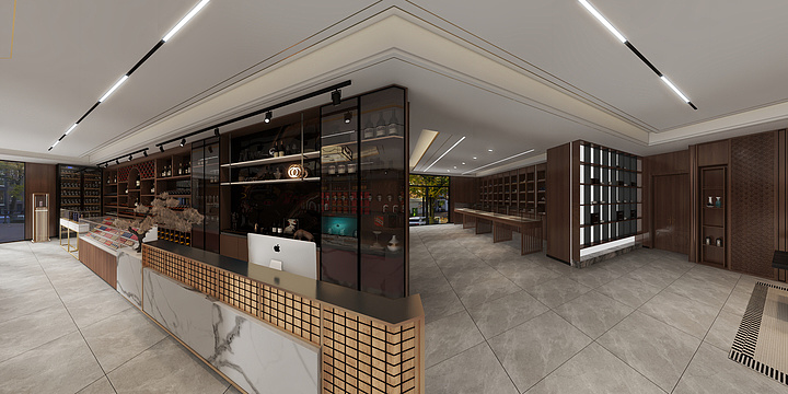 时蓝设计丶SLdesign-烟酒行-SHILANDESIGN-装修设计方案