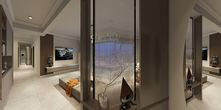 爱微出品必属精品-旭日上城一期114㎡-装修设计方案