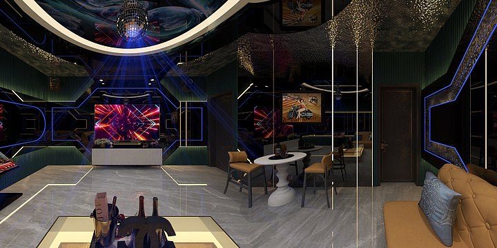 南宁经营部4-5-25   仓库ktv-装修设计方案